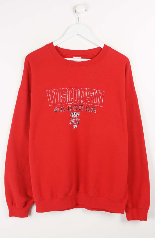 VINTAGE WISCONSIN BADGERS SWEATER (L)