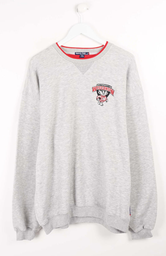 VINTAGE WISCONSIN UNIVERSITY SWEATER (XL) 