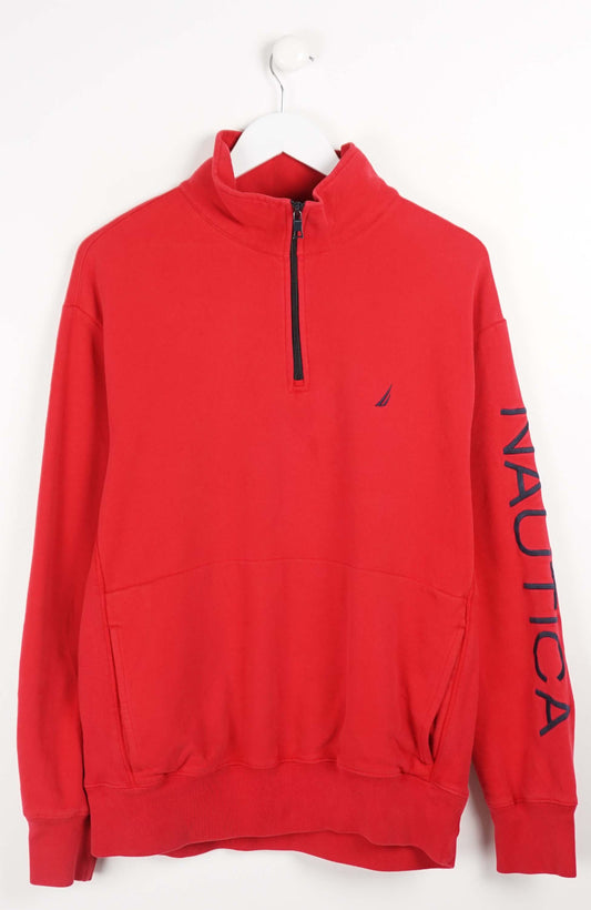 VINTAGE NAUTICA 1/4 ZIP SWEATER (M)