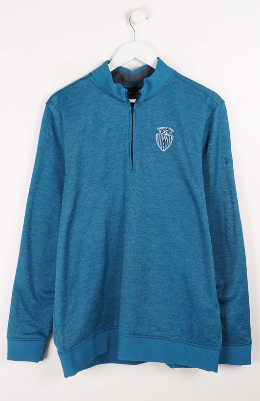 VINTAGE UNDER ARMOUR 1/4 ZIP SWEATER (L)