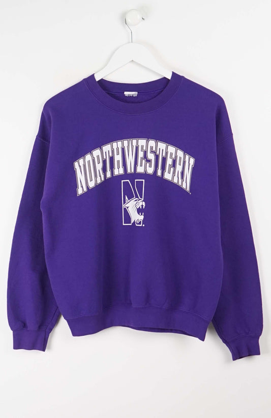 VINTAGE NORTHWESTERN COLLEGE SWEATER (S)