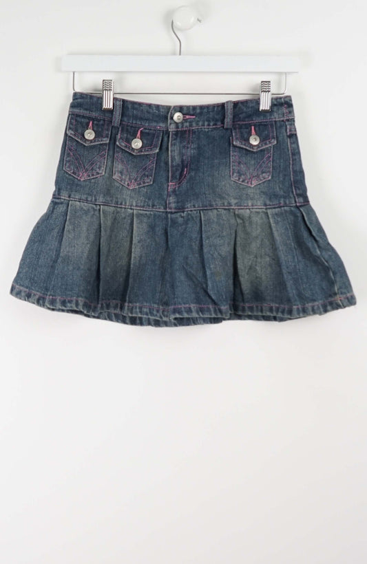 VINTAGE DKNY DENIM SKIRT (SIZE 10)